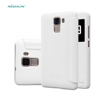 Θήκη Nillkin Sparkle S-View για Huawei Honor 7 white