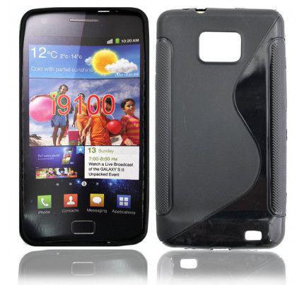 Θήκη Σιλικόνης για Samsung Galaxy S2 i9100 black