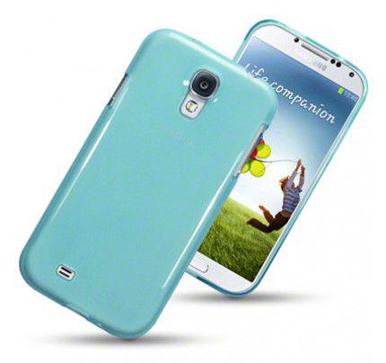 Θήκη Σιλικόνης για Samsung Galaxy I9500 S4 blue