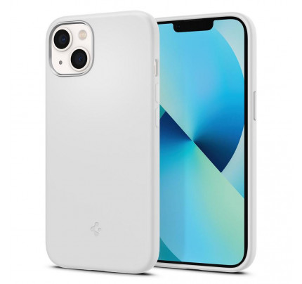 Spigen Silicone Fit ACS03340 iPhone 13 Mini Case – White
