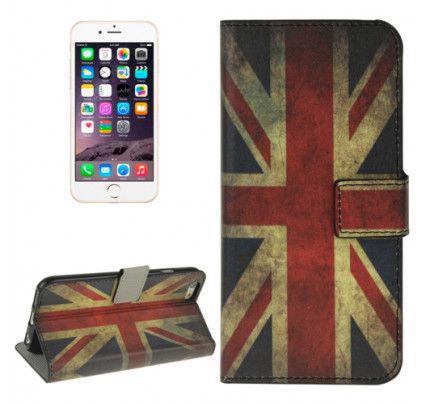 Θήκη Wallet UK Flag για Apple iPhone 6 / 6S