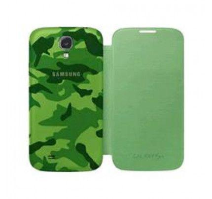 Samsung Flip Cover ENM-EF-FI950BGEGWW Verde Mimetica for Galaxy S4 green