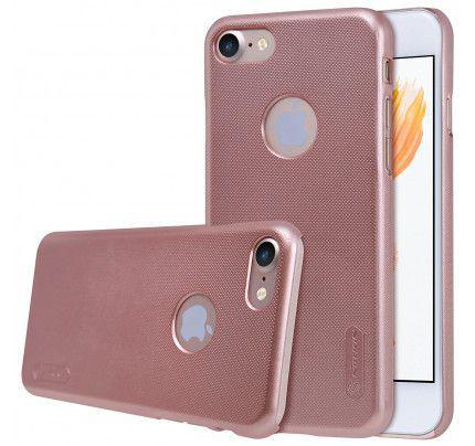 Θήκη Nillkin Super Frosted Shield για iPhone 7 Plus rose gold + Φιλμ Προστασίας Οθόνης