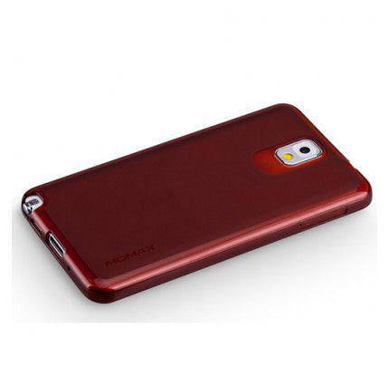 Θήκη MOMAX UltraThin για Samsung Galaxy Note 3 Red Clear Breeze