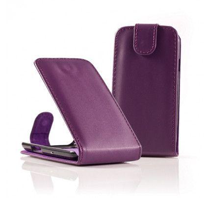 Θήκη Flip για Nokia Lumia 510 Purple