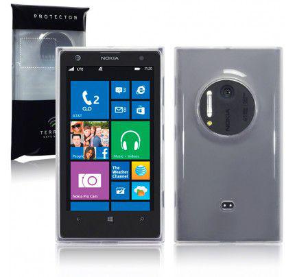 Θήκη TPU Gel για Nokia Lumia 1020 διάφανη