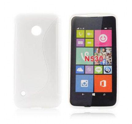 Θήκη TPU S-Line για Nokia Lumia 530 white