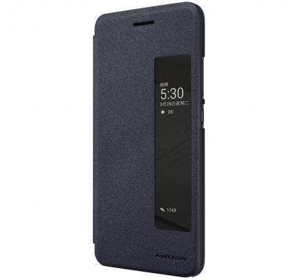 Θήκη Nillkin Sparkle Folio S View για Huawei P10 μαύρου χρώματος