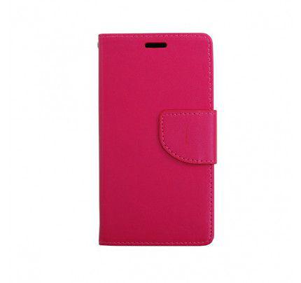 Θήκη OEM Book για Huawei Y5 II / Y6 Compact ( stand ,θήκες για κάρτες,χρήματα) ροζ χρώματος