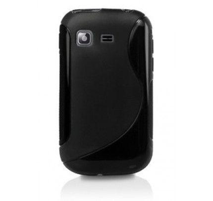 Θήκη σιλικόνης για Samsung Galaxy Pocket S5300 black