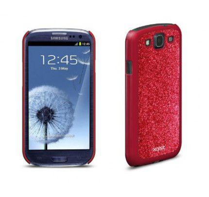 Xqisit iPlate Glamor for Galaxy S3 in Red