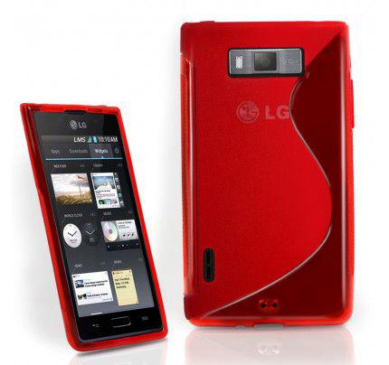Θήκη TPU για LG Optimus L7 P700 / P705 Red