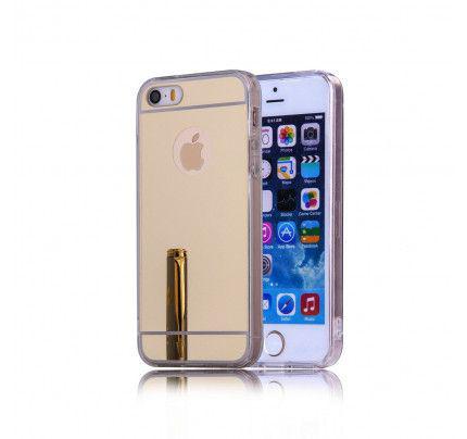 Θήκη Jelly Mirror για iPhone 5 /5s χρυσού χρώματος