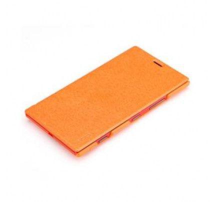 Θήκη Rock Flip Case Excel for Nokia Lumia 1520 πορτοκαλί χρώματος