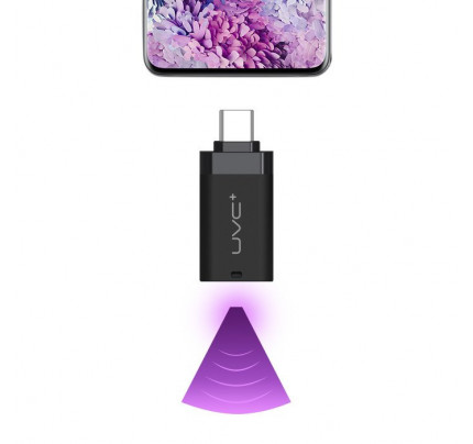 Mini UV αποστειρωτικό απολυμαντικό κινητού τηλεφώνου USB TYPE C OTG 