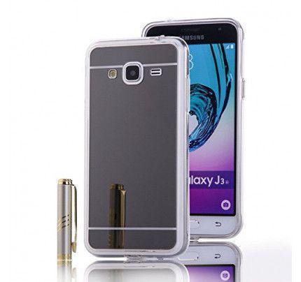 Θήκη Jelly Mirror για Samsung Galaxy J3 / J3 2016 J320 grey