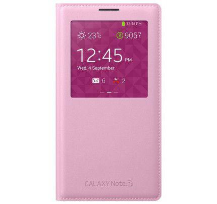 Samsung Flip S View Cover Pink for Samsung Note 3 N9005 EF-CN900BIE