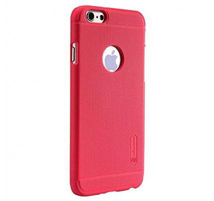 Θήκη Nillkin Super Frosted Shield για iPhone 6 / 6s red + Φιλμ Προστασίας Οθόνης