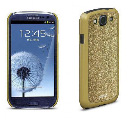 Xqisit iPlate Glamor for Galaxy S3 in Gold