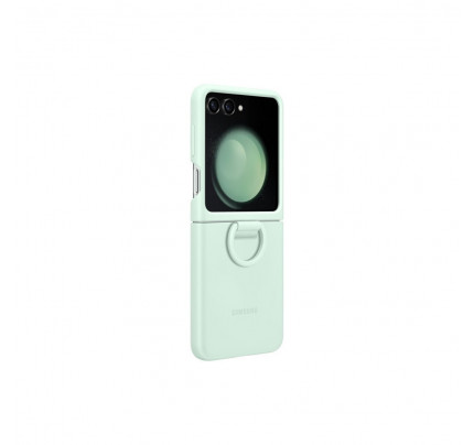 Samsung EF-PF731TME  Silicone Cover with Ring for Galaxy Z Flip 5 Ocean Green