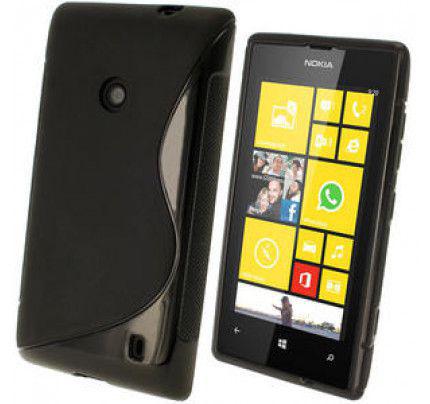 Θήκη TPU S-line για Nokia Lumia 520 black