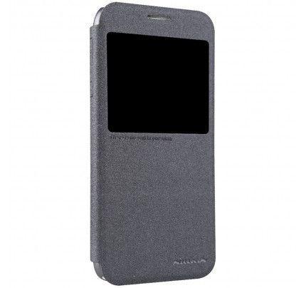 Θήκη Nillkin Sparkle S-View Folio για Samsung Galaxy S6 G920 black