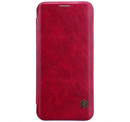 Θήκη Nillkin Qin Book για Samsung Galaxy S8 G950 κόκκινου χρώματος ( Δερμάτινη)