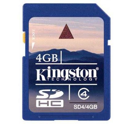 Kingston SDHC 4GB Class 4