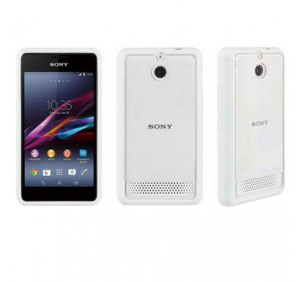 ROXFIT Sony Original Gel Case White για Sony Xperia E1/E1 Dual