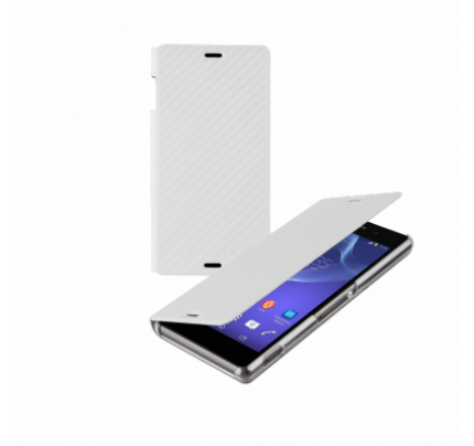 Θήκη SMA5151CW Sony Roxfit Original Folio Carbon White για Xperia Z3