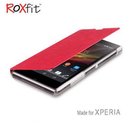 Θήκη SMA5140P Sony Original Roxfit Folio Pink για Xperia Z1 Compact