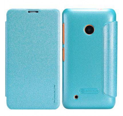 Θήκη Nillkin Sparkle Folio για Nokia Lumia 530 μπλε χρώματος