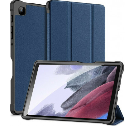 DUX DUCIS Domo Tablet Cover with Multi-angle Stand and Smart Sleep Function for Samsung Galaxy Tab A7 Lite blue