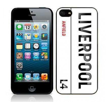 Θήκη για Apple iPhone 5/5S Football Glossy Image Back Cover Liverpool