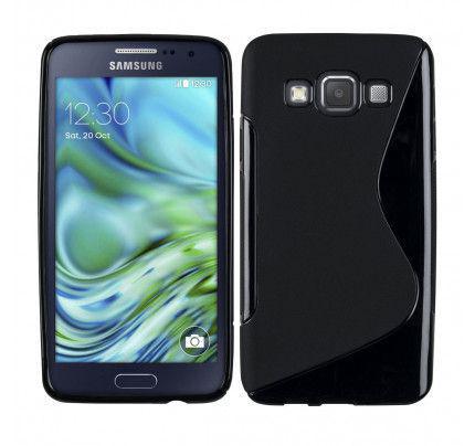 Θήκη TPU S-Line για Samsung Galaxy A3 black