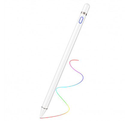 USAMS  Stylus Pen Active Touch Screen (US-ZB057) White IOS & ANDROID