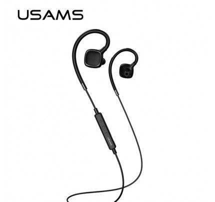 USAMS FC001 Stereo Sport Bluetooth Headset Black
