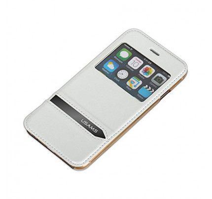 Θήκη USAMS Merry S-View Apple iPhone 6 4.7 White