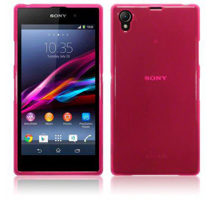 Θήκη TPU Gel για Sony Xperia Z1 Pink