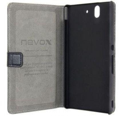 Θήκη Nevox Folio Ordo για Xperia Z1 Compact black/grey 