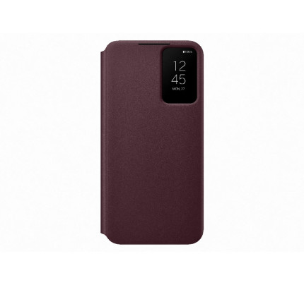 Samsung EF-ZS906CEEGEE Original Smart Clear View Cover Samsung Galaxy S22+ / S22 PLUS Burgundy